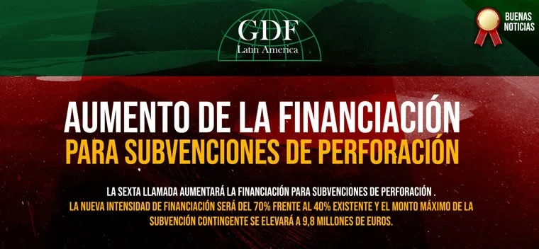 Aumentará la financiación para subvenciones de perforación